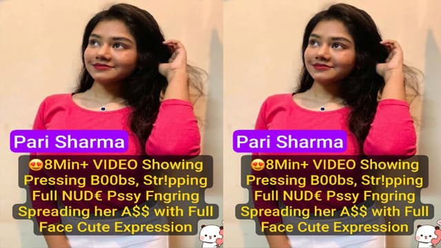 Pari Sharma Premium – 8Min Boobs Press MMS