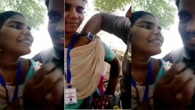 Hot Tamil Girl Outdoor Blowjob Boyfriend Thick Cock