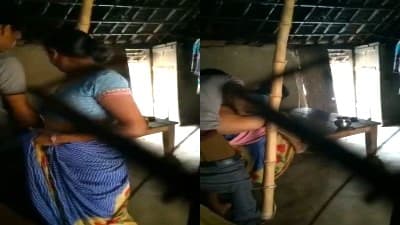 Horny Village Aunty Saree Neighbor Fucking