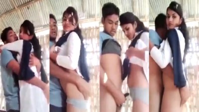 Horny College Couple Outdoor Fucking Video